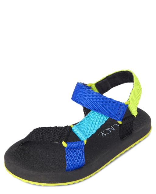 Toddler Boys Colorblock Webbed Sandals