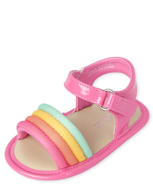 Baby Girls Colorblock Sandals
