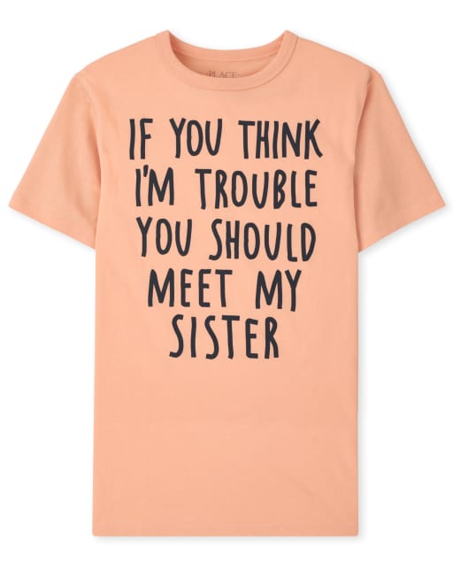 Boys Trouble Graphic Tee