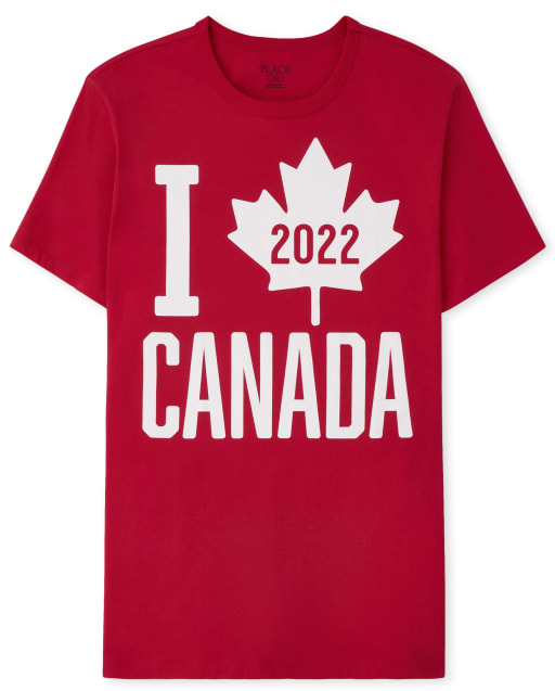T-shirt graphique feuille d'érable unisexe adulte pour la fête du Canada