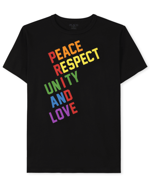 Unisex Adult Matching Family Short Sleeve Pride Graphic Tee
