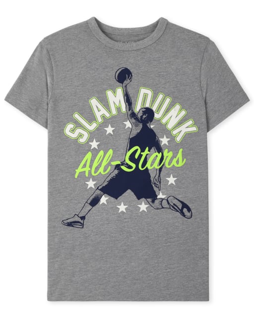 Boys Slam Dunk Graphic Tee