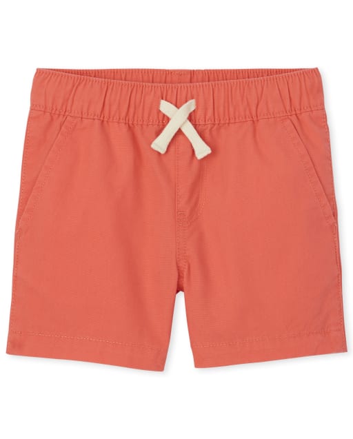 Baby And Toddler Boys Woven Pull On Jogger Shorts