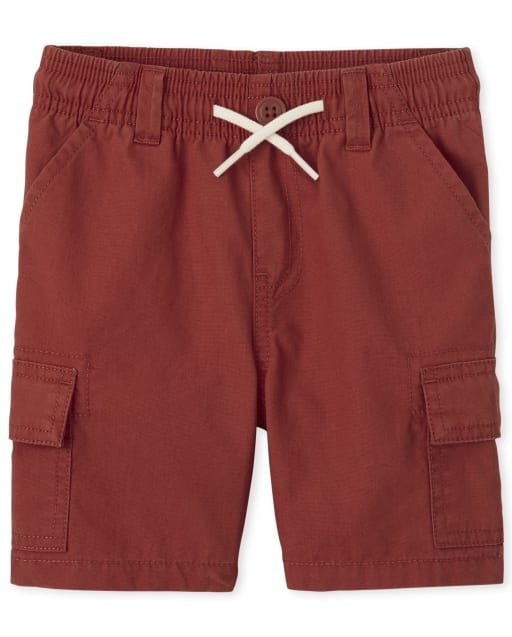 Baby And Toddler Boys Woven Pull On Cargo Shorts
