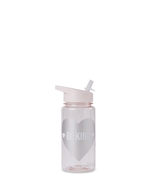 Girls Be Kind Heart Water Bottle