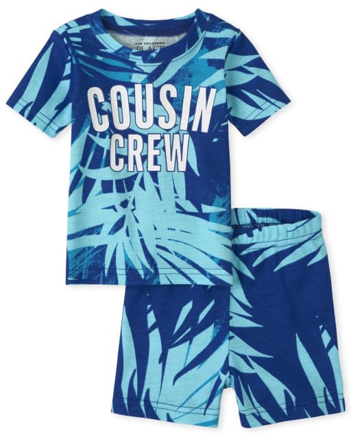 Baby And Toddler Boys Cousin Crew Snug Fit Cotton Pajamas