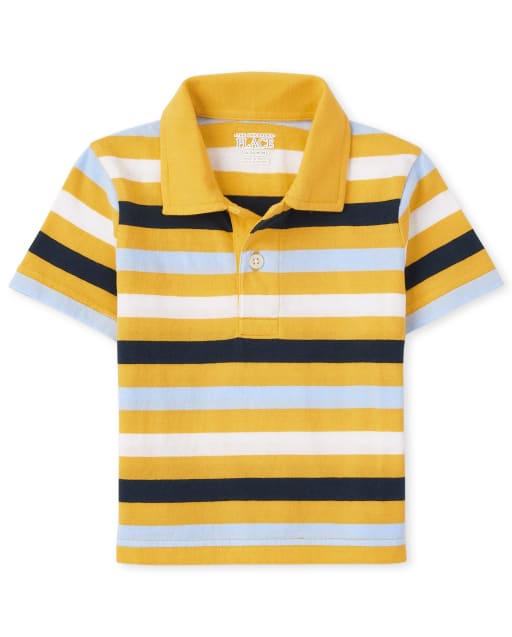 Baby And Toddler Boys Striped Polo