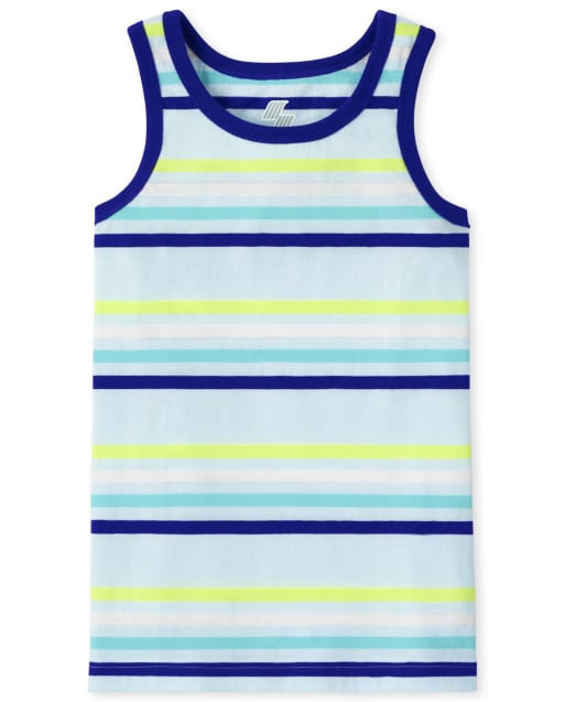 Boys Striped Tank Top