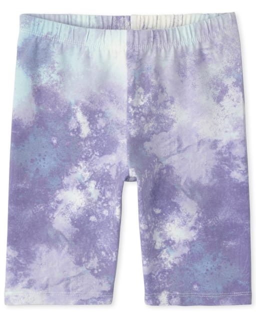Girls Print Bike Shorts