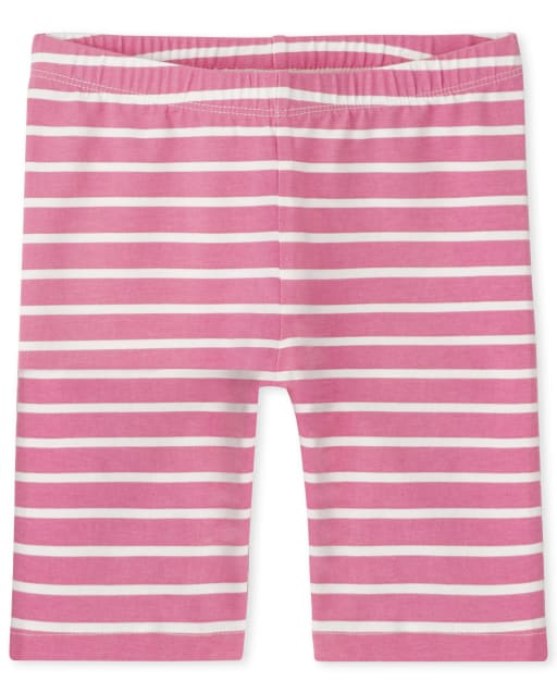 Girls Print Bike Shorts