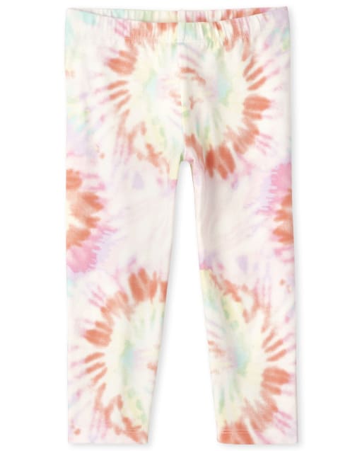 Girls Print Capri Leggings