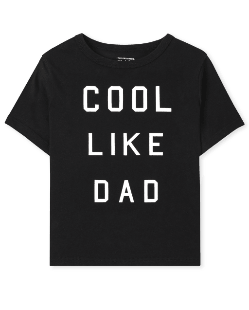 Camiseta gráfica unisex para bebés y niños pequeños a juego con la familia Cool Like Dad