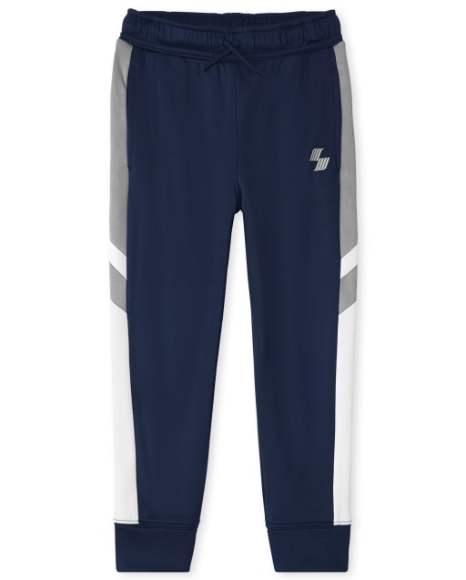 Boys Fleece Performance Colorblock Jogger Pants
