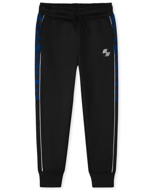 Boys Fleece Performance Colorblock Jogger Pants