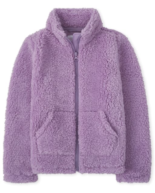 Veste Furry Sherpa Favorite pour fille