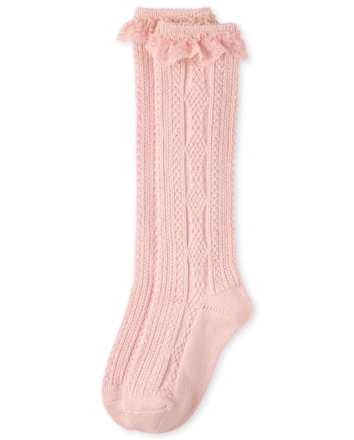 Girls Lace Boot Socks