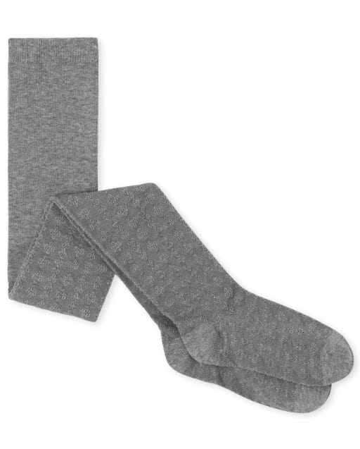 Girls Pointelle Tights