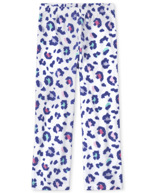 Girls Print Fleece Pajama Pants