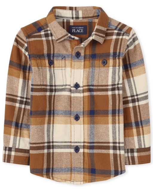 Baby Boys Long Sleeve Tops & Shirts The Children's Place Free Shipping*