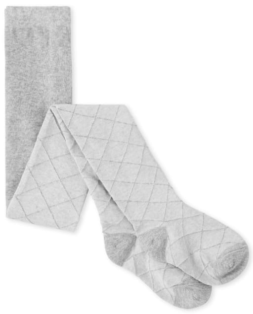 Girls Diamond Pointelle Tights