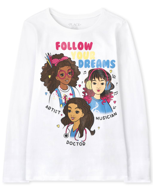 Girls Dreams Graphic Tee
