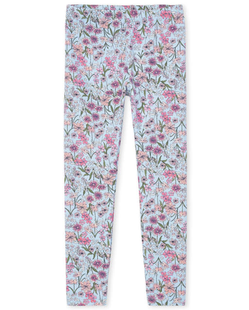 Girls Print Leggings