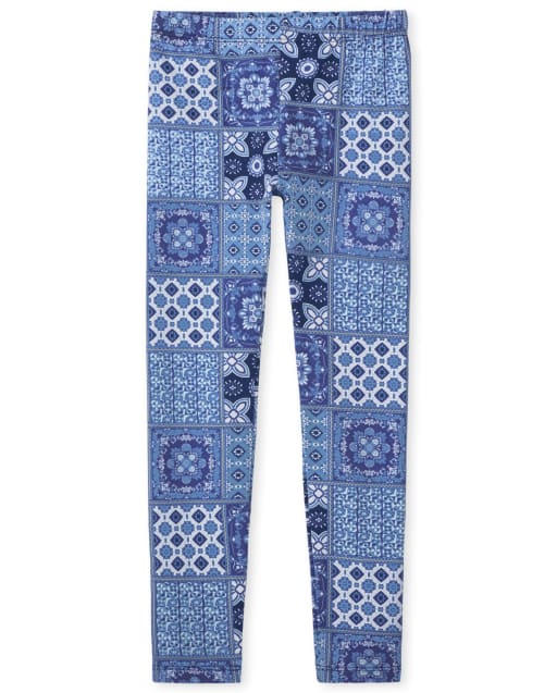 Girls Print Leggings