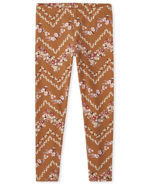 Girls Print Leggings