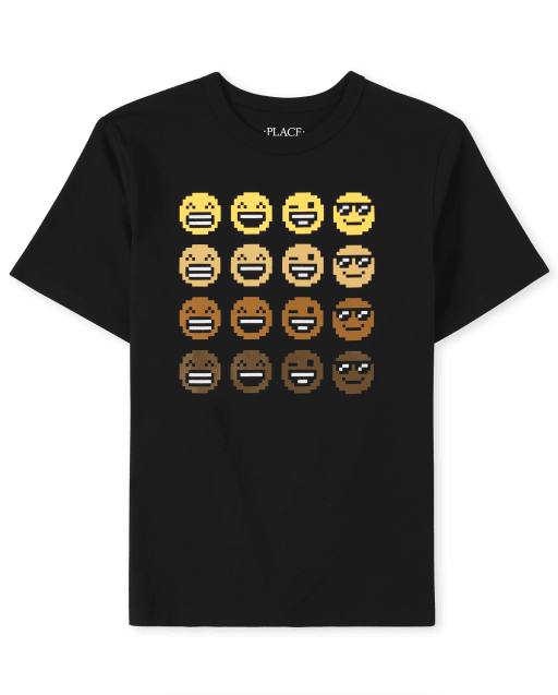 Boys Emoji Graphic Tee