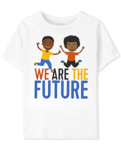 Baby And Toddler Boys Short Sleeve Future Graphic Tee