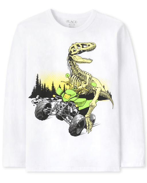 Boys Dino Graphic Tee