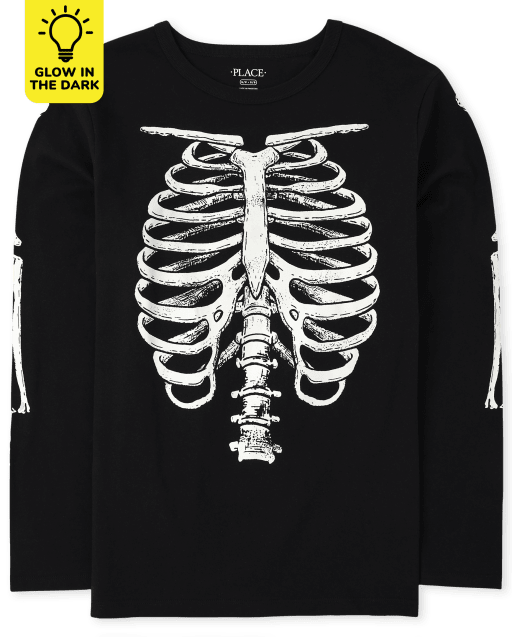 Camiseta gráfica de esqueleto familiar a juego para hombre