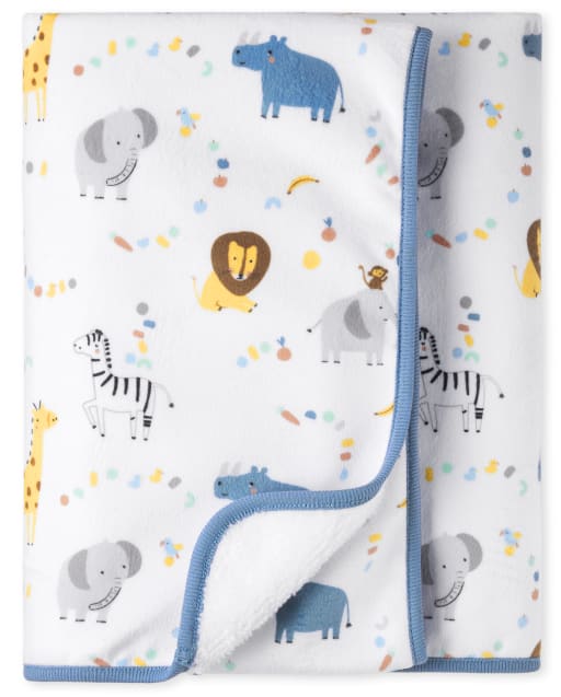 Baby Boys Animal Cozy Blanket