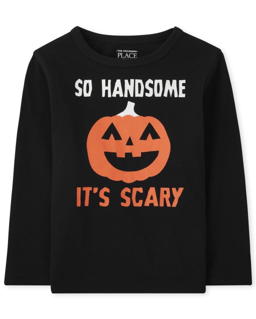 Baby And Toddler Boys Glow Handsome Graphic Tee