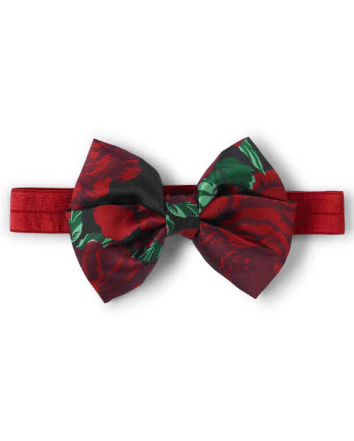 Toddler Girls Mommy And Me Floral Bow Headwrap