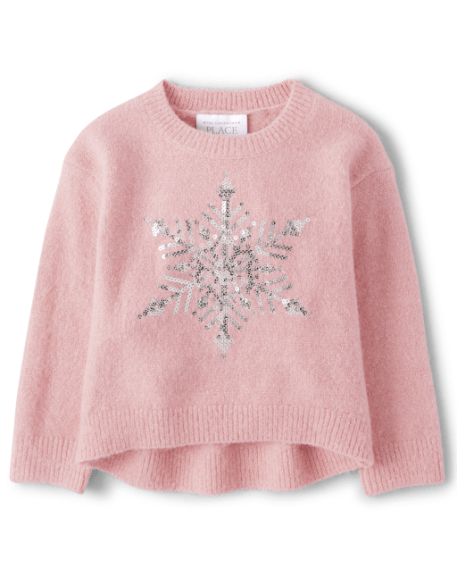 Toddler Girls Sequin Sweater