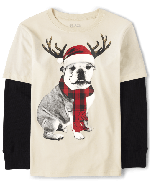 Boys Graphic 2 In 1 Top