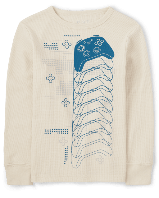 Boys Graphic Thermal Top