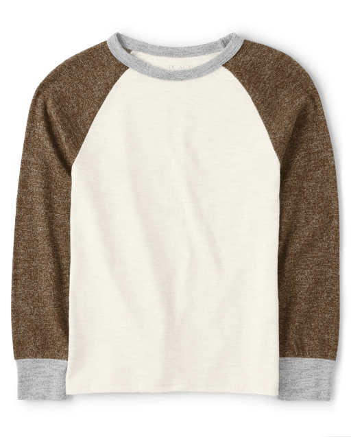 Boys Colorblock Raglan Top