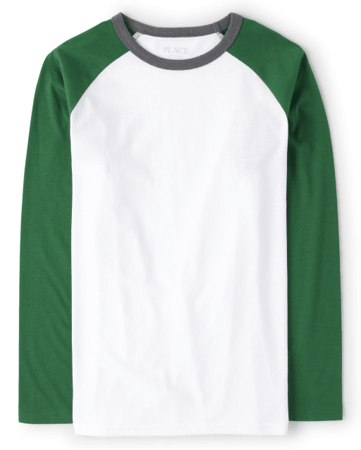 Boys Colorblock Raglan Top