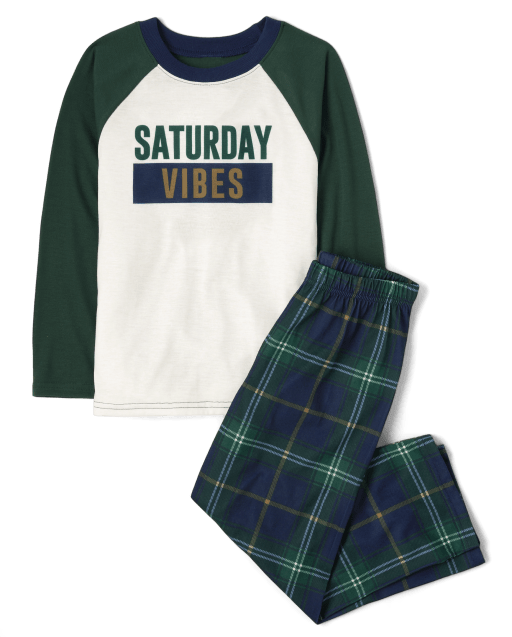 Boys Saturday Vibes Pajamas