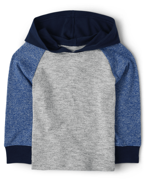 Baby And Toddler Boys Colorblock Hooded Top