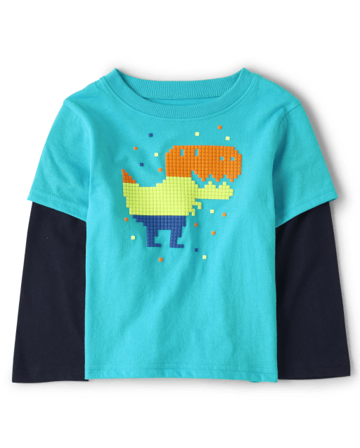 Baby And Toddler Boys Dino 2 In 1 Top