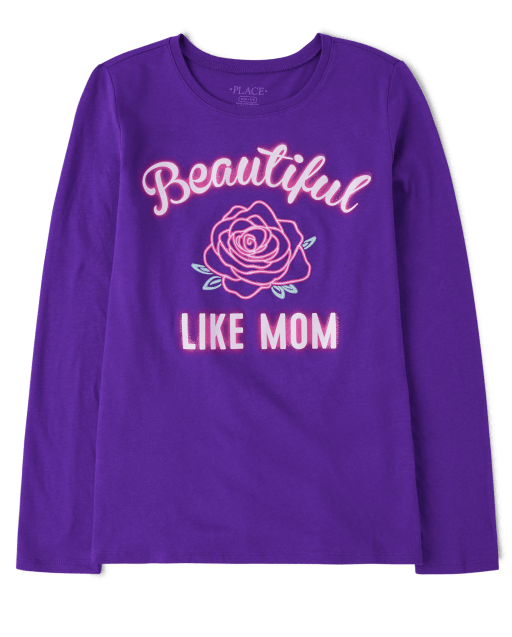 Girls Mom Graphic Tee