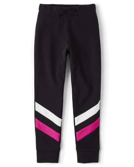 Girls Colorblock Jogger Pants