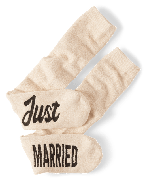 Womens Just Married Socks