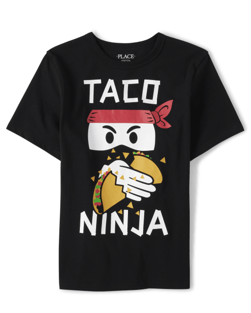 Camiseta gráfica Taco Ninja para niños