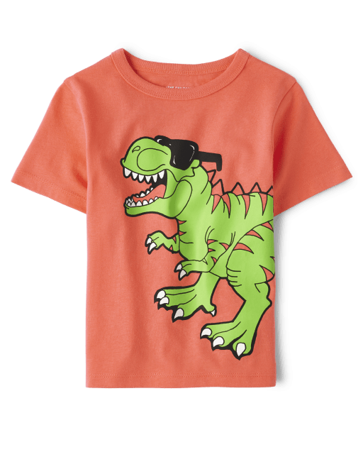 Baby And Toddler Boys Dinosaur Graphic Tee