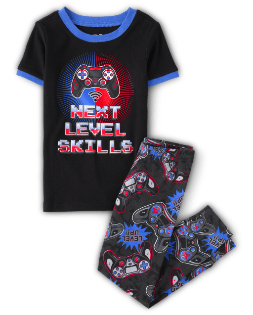 Boys Next Level Snug Fit Cotton Pajamas