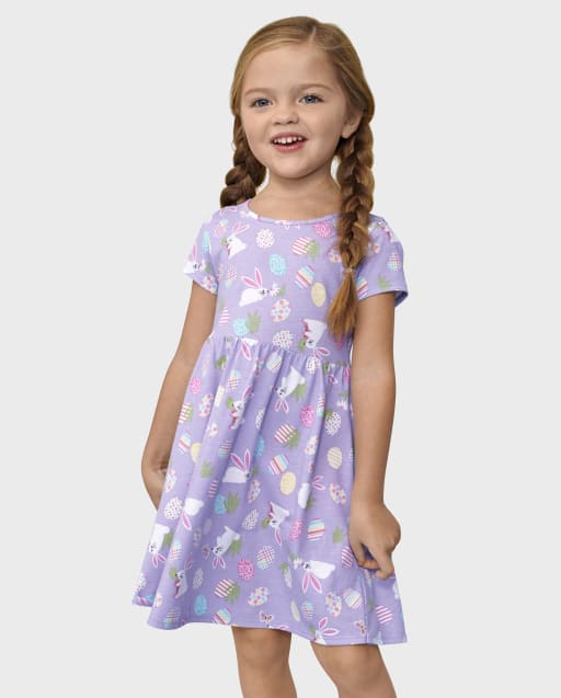 Baby And Toddler Girls Easter Babydoll Dress